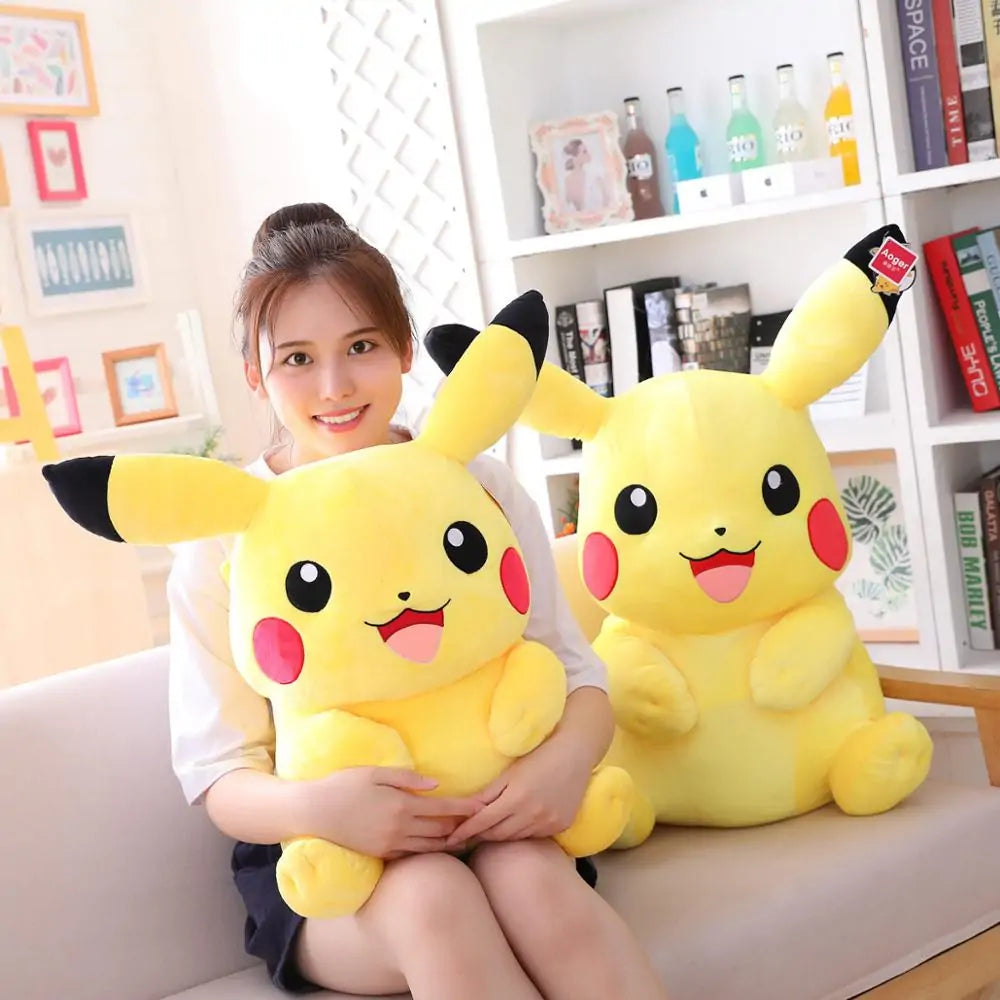 Muñeco de Peluche de Pikachu de Tamaño Grande