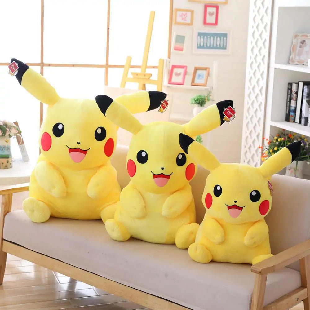 Muñeco de Peluche de Pikachu de Tamaño Grande